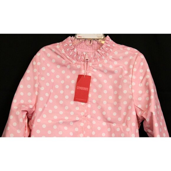 2008 Gymboree Ice Cream Social Easter Jacket sz 8 Reversible Ruffle Polka Dot - Picture 6 of 10